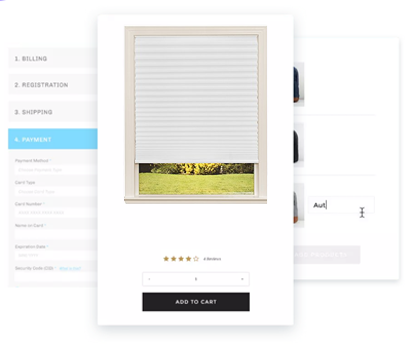 Style statement for blind and curtains