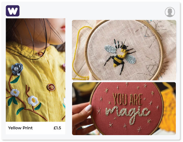 Sell Cross Stitching Online