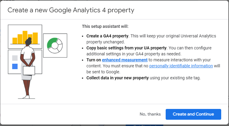 google analytics 4 setup