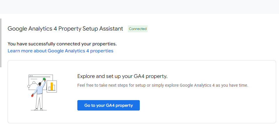 Go to your GA4 property