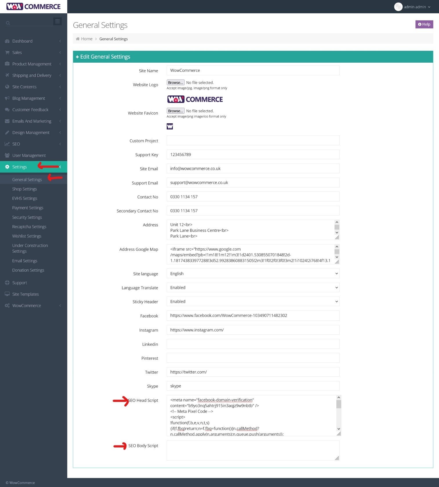 Add google analytics at Wowcommerce google analytics at Wowcommerce