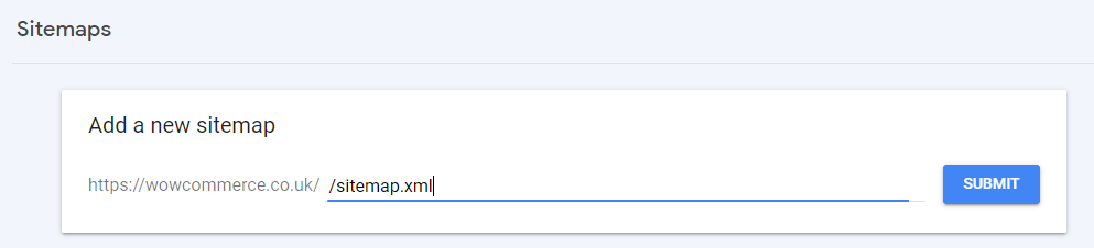 add a sitemap add a sitemap