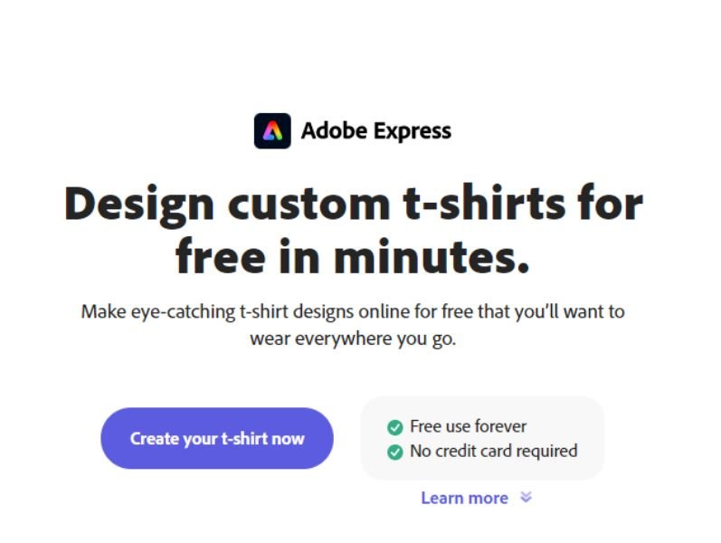 adobe to sell shirts