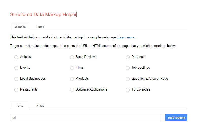 google markup helper google markup helper