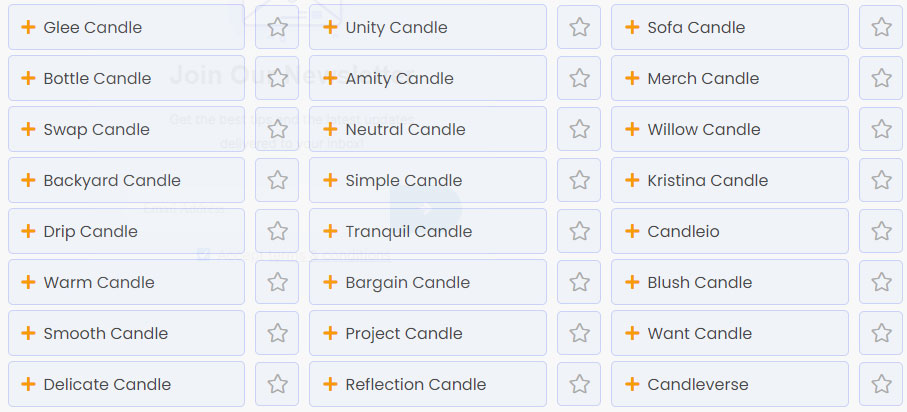 your candle business