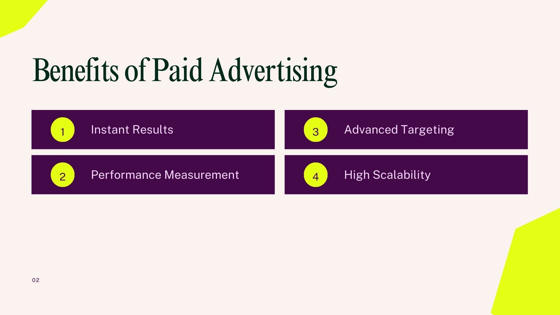 Benefits of Paid Advertising