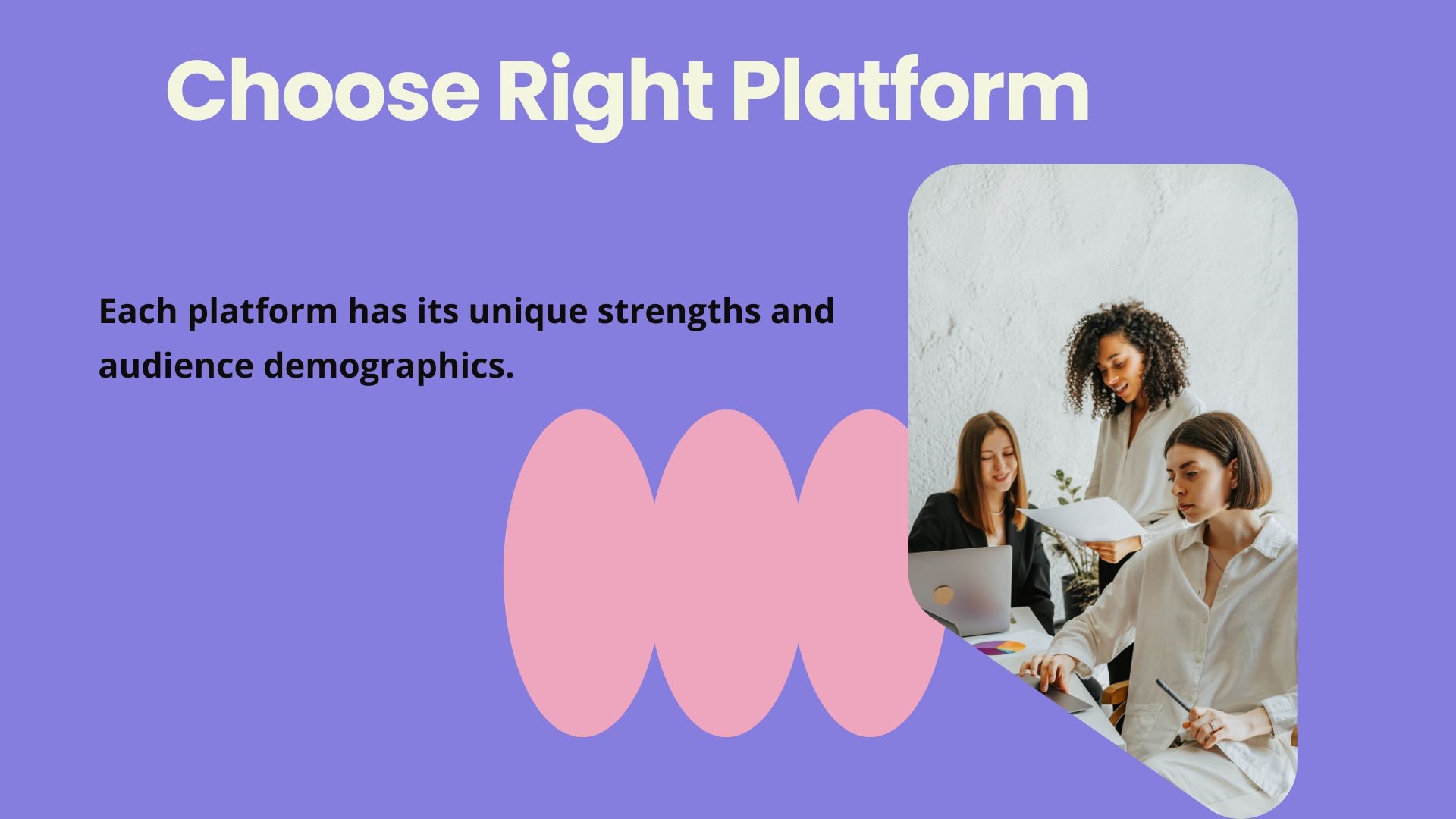 Choose Right Platform